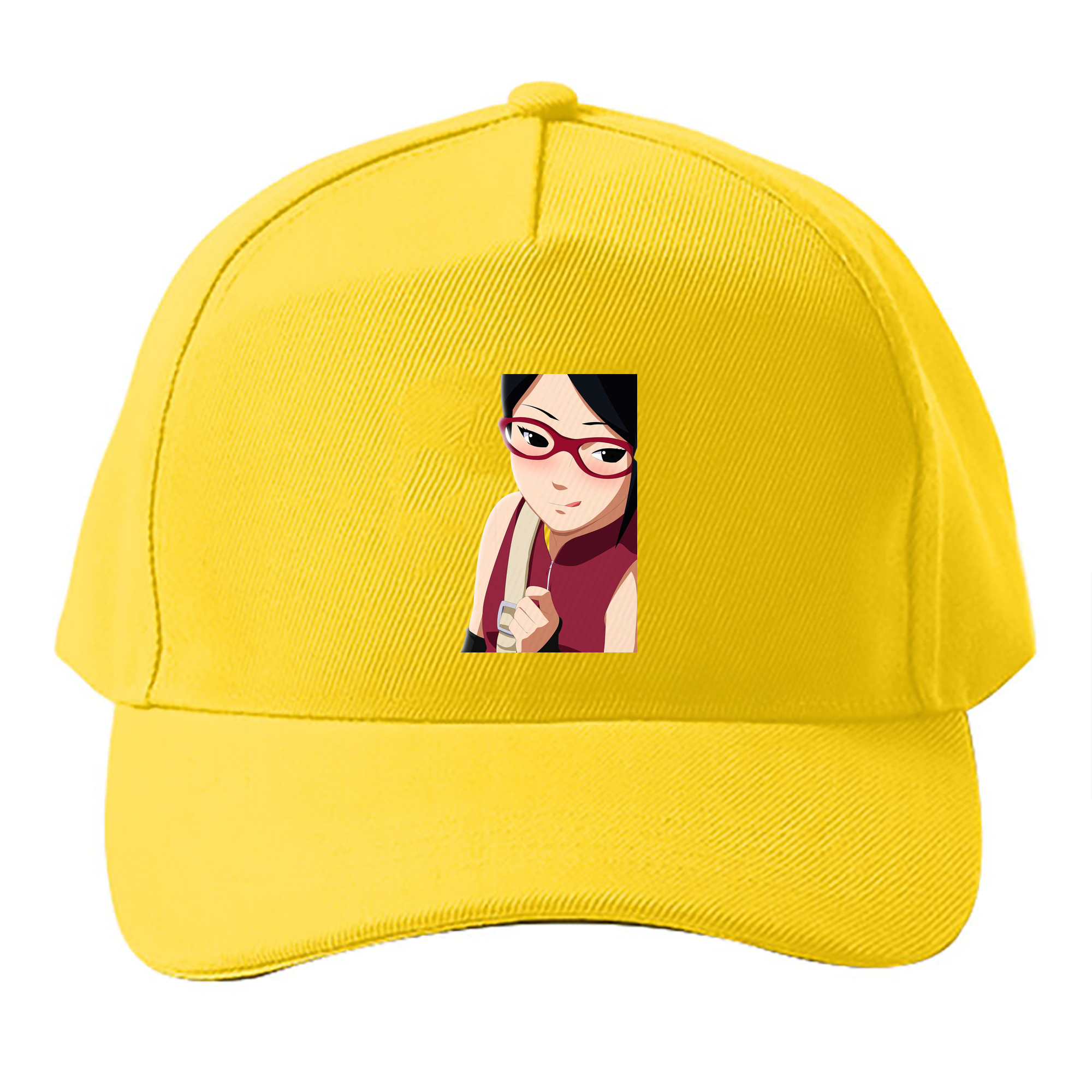 （画像用） NARUTO -ナルト- うちは サラダ Uchiha Sarada ベースボールキャップ 綿100％ 男女兼用 帽子 スポーツ
